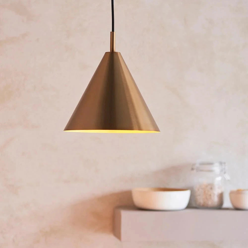 In Stock - Devonte Gold Pendant Ceiling Light Lighting
