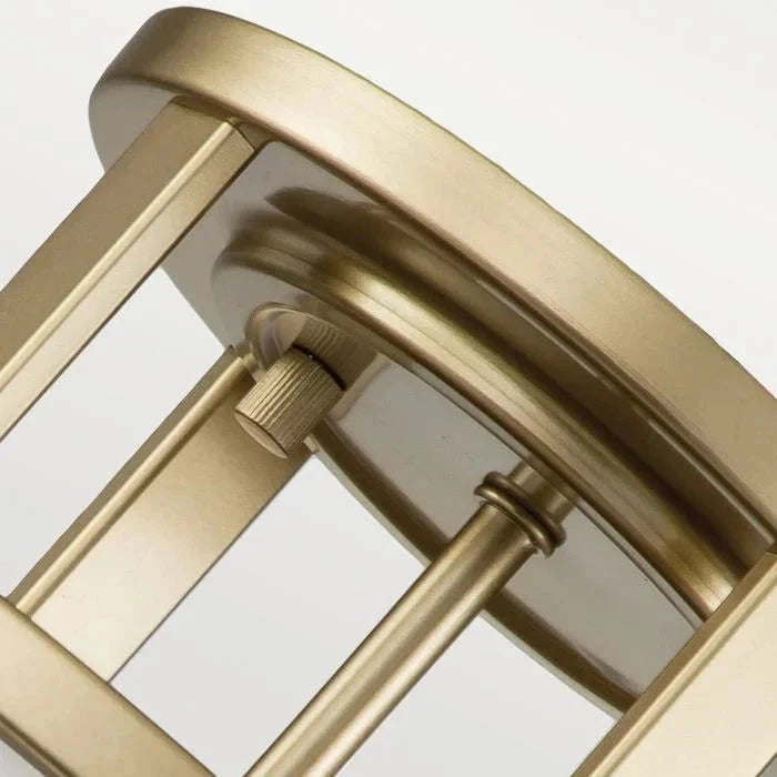 In Stock - Millie Painted Brass 3 Light Semi-Flush Ceiling Light Lighting