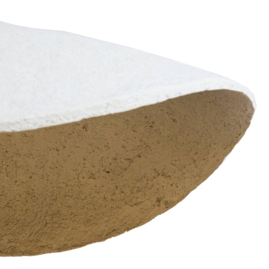 In Stock - Montrose Cream & Antique Brass Organic Ceiling Ligh Lighting