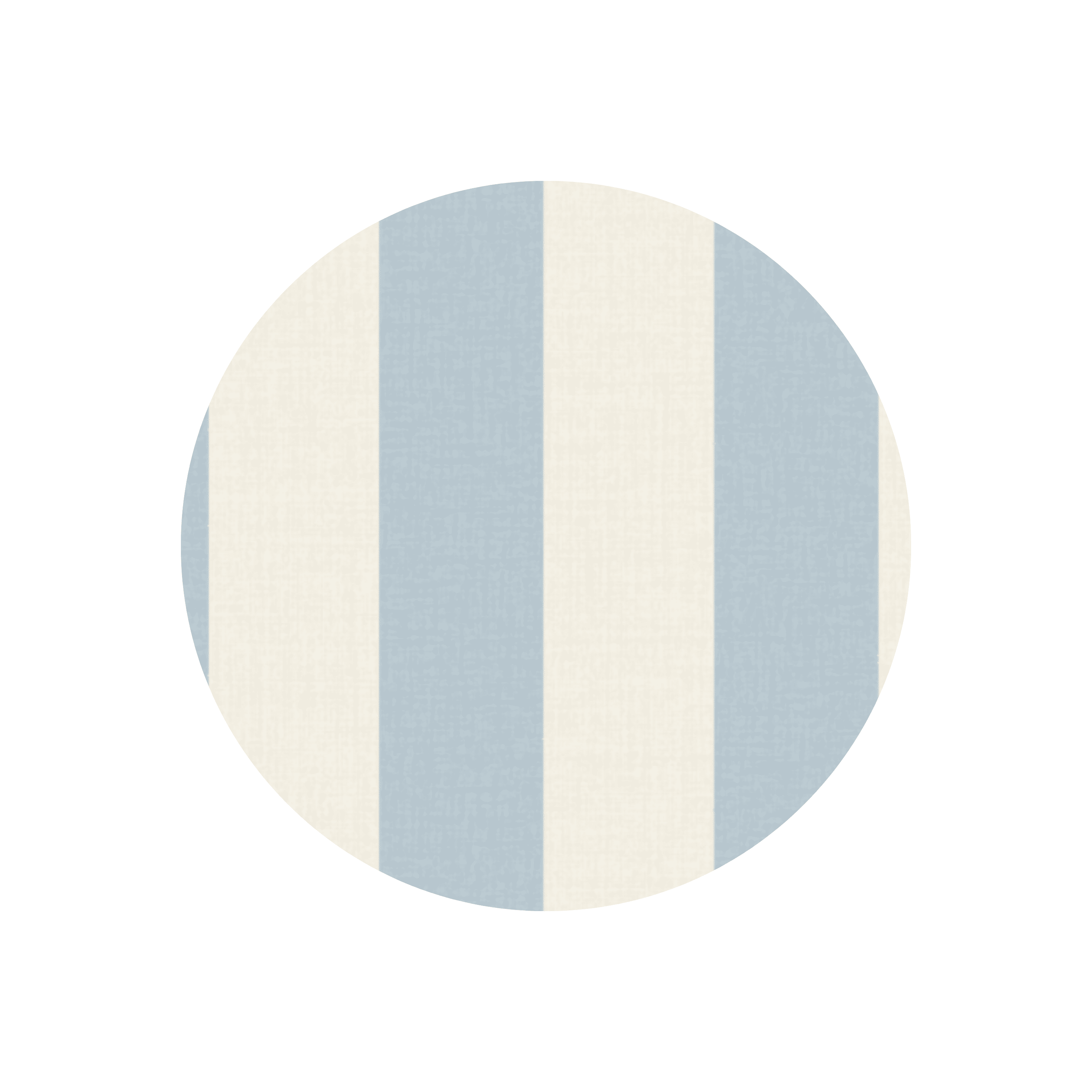 Kaya Blue & Cream Striped Wallpaper Sample Sample