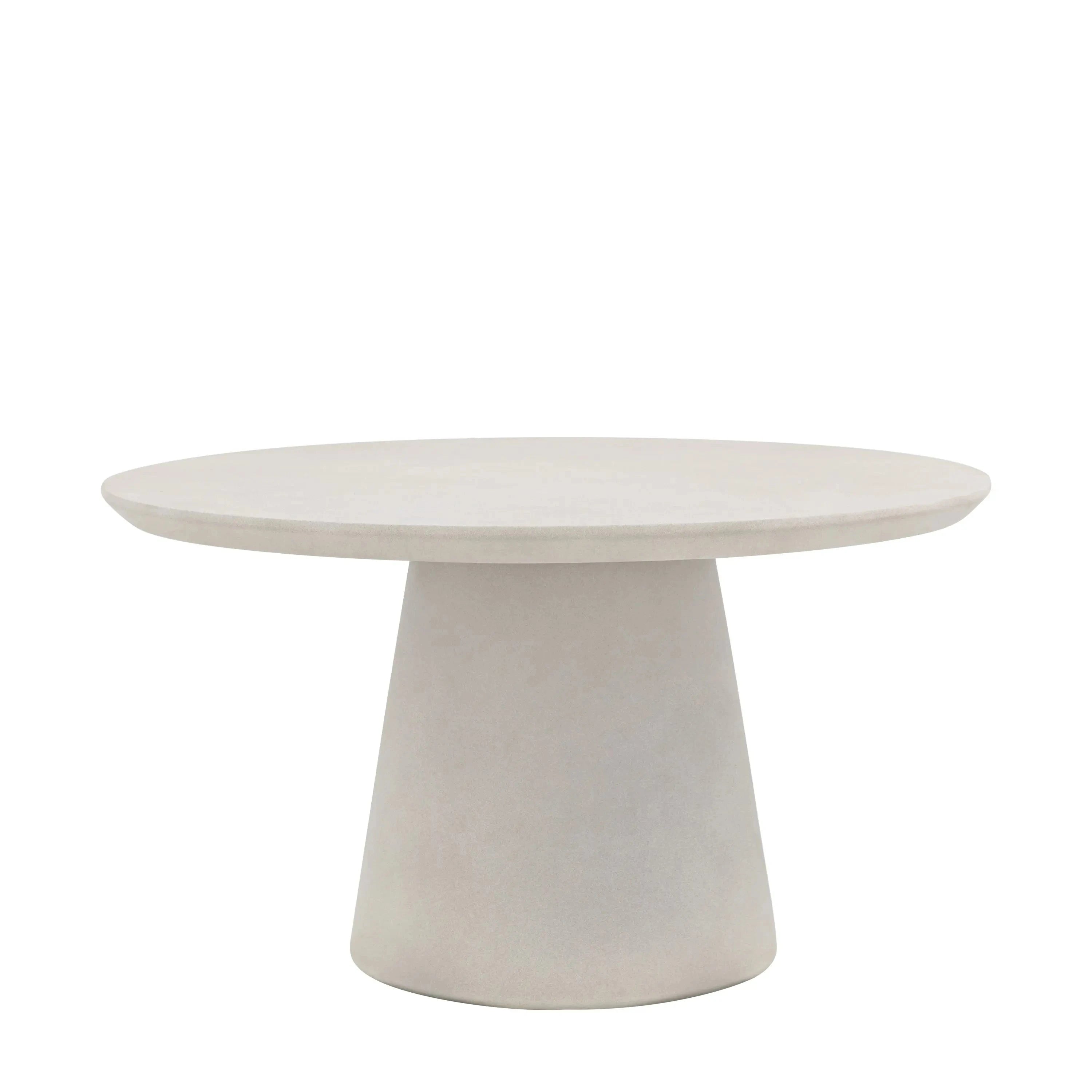Kirby Concrete Round Outdoor Table Outdoor