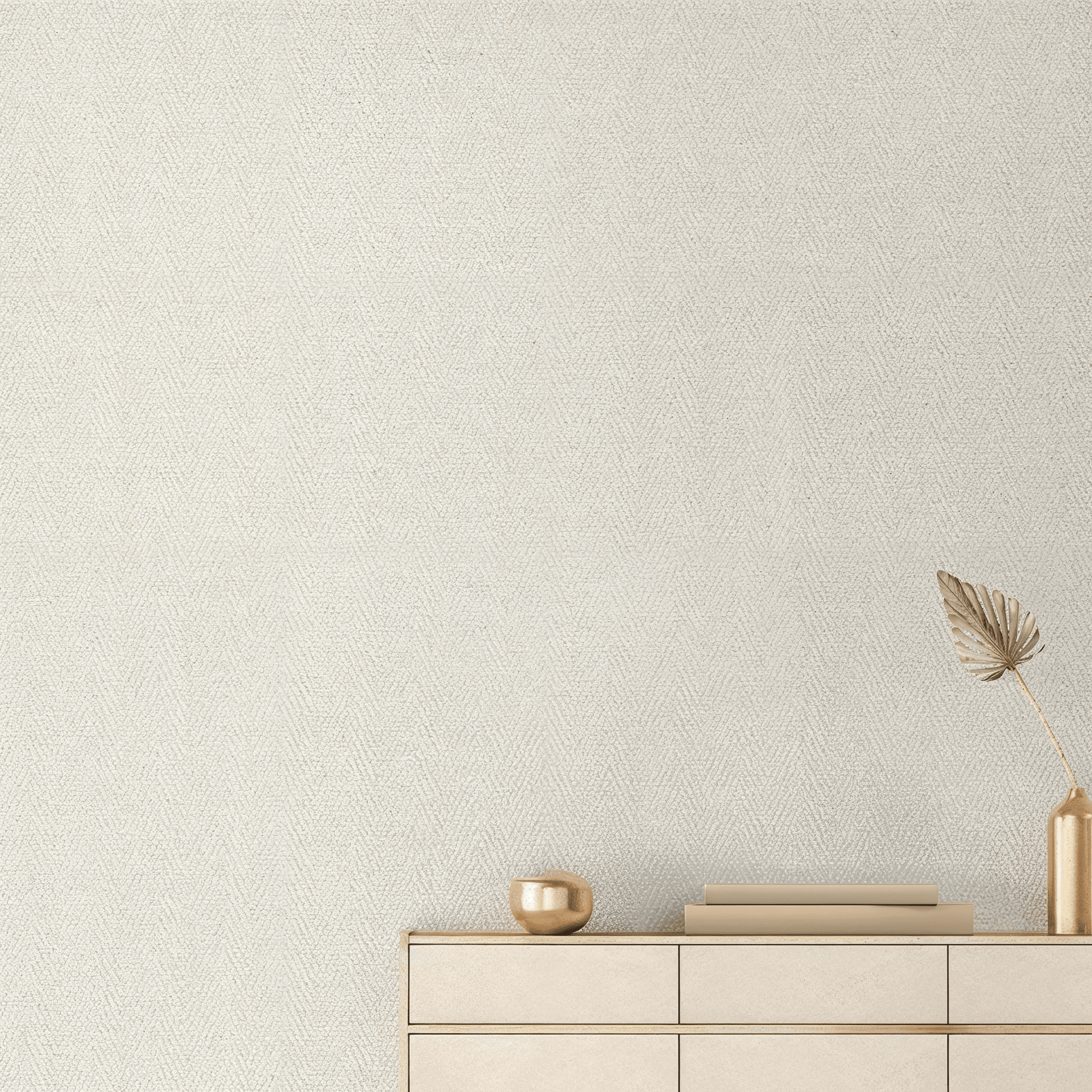 Kirsten Cream Herringbone Wallpaper Home Improvement