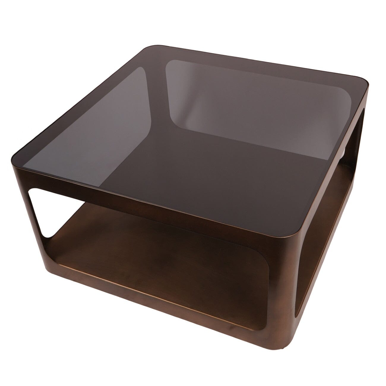 Lani Bronze Coffee Table with Smoked Glass Top Furniture