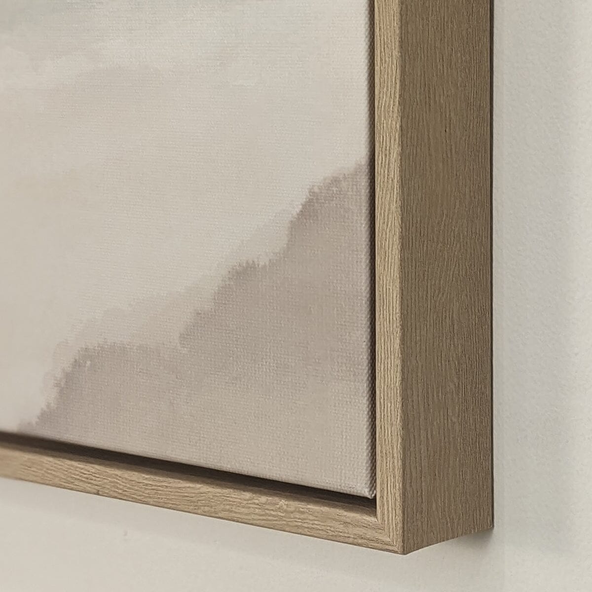 Lark Neutral Waterside Framed Canvas Wall Art Accessories