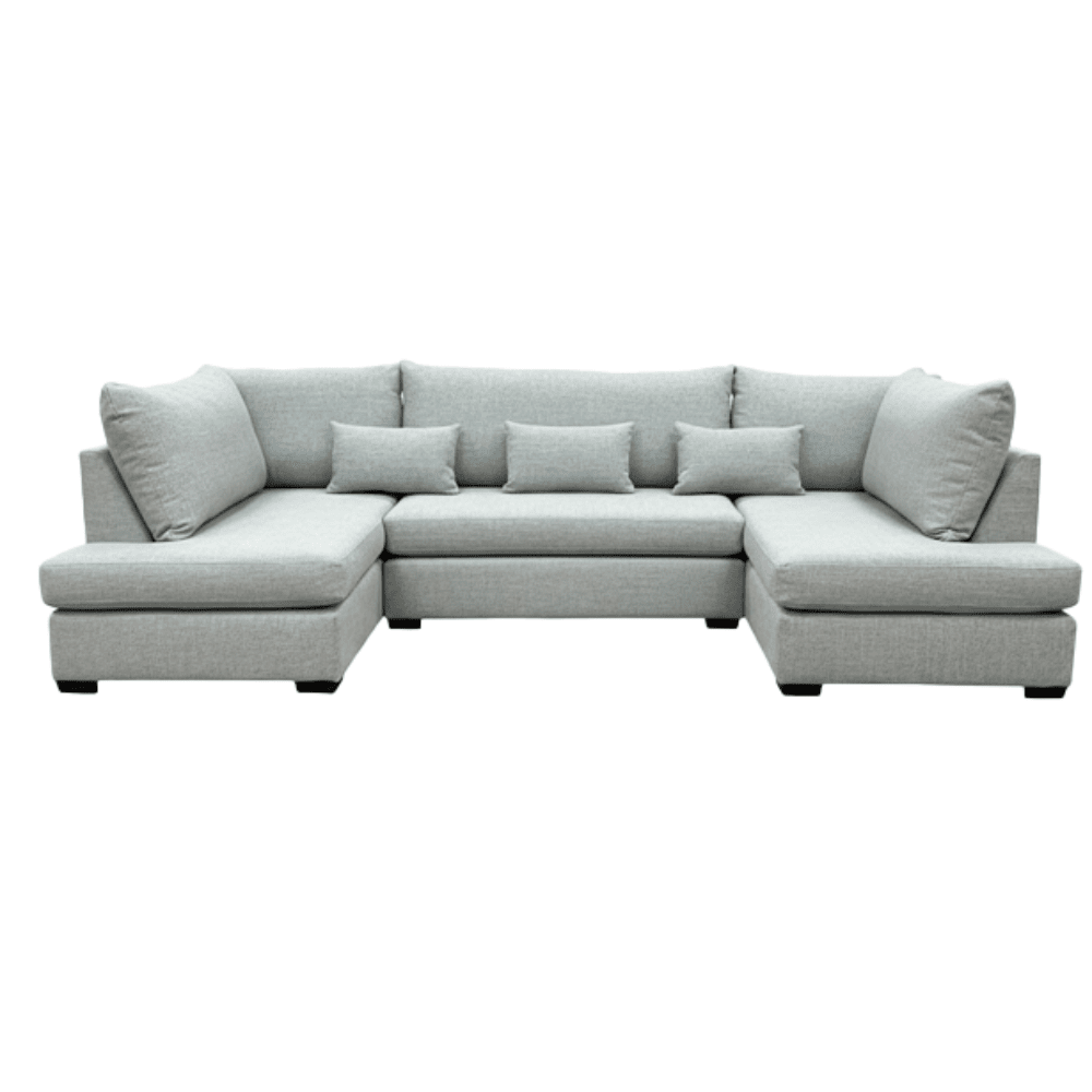 Lexington Porridge Textured Medium U Shape Sofa Sofa