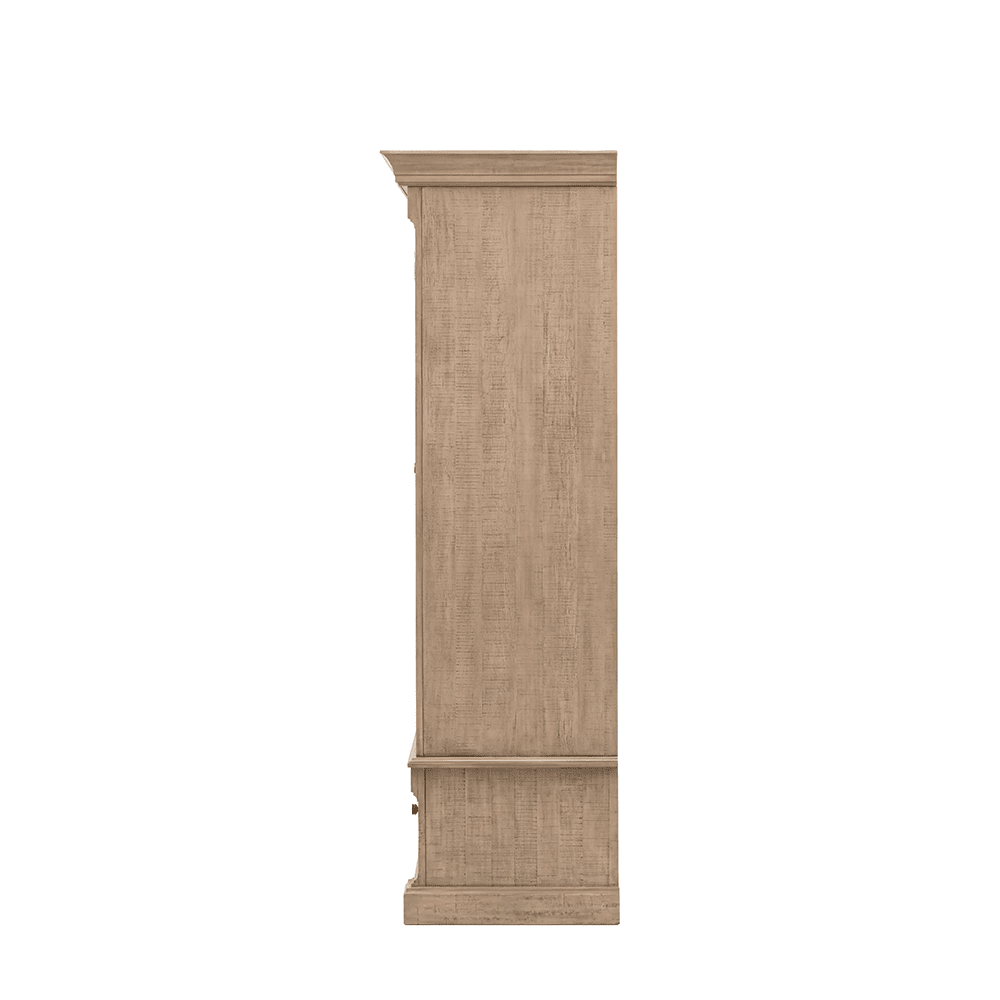 Lilliana Luxury 2 Door Wardrobe with Brass Handles Furniture
