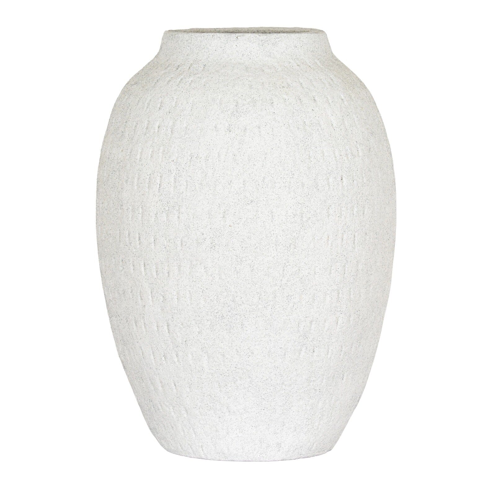 Lis Neutral Large Ceramic Tall Vase Accessories