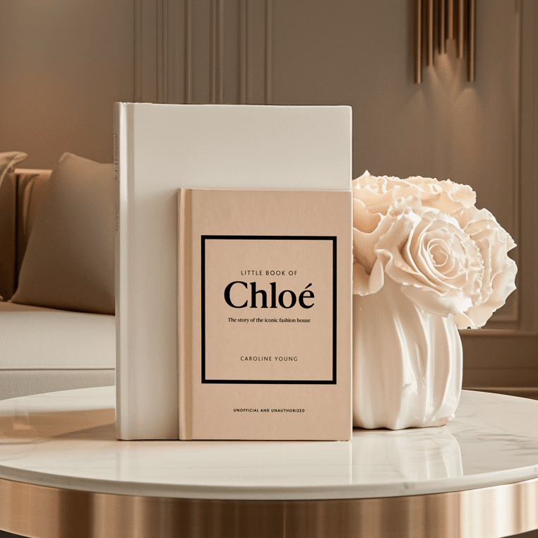 Little Book of Chloe Neutral Hardback Coffee Table Book Accessories