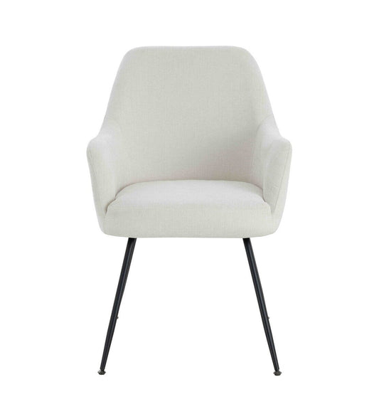 Liza Cream Textured Dining Chairs - Set of 2 Furniture