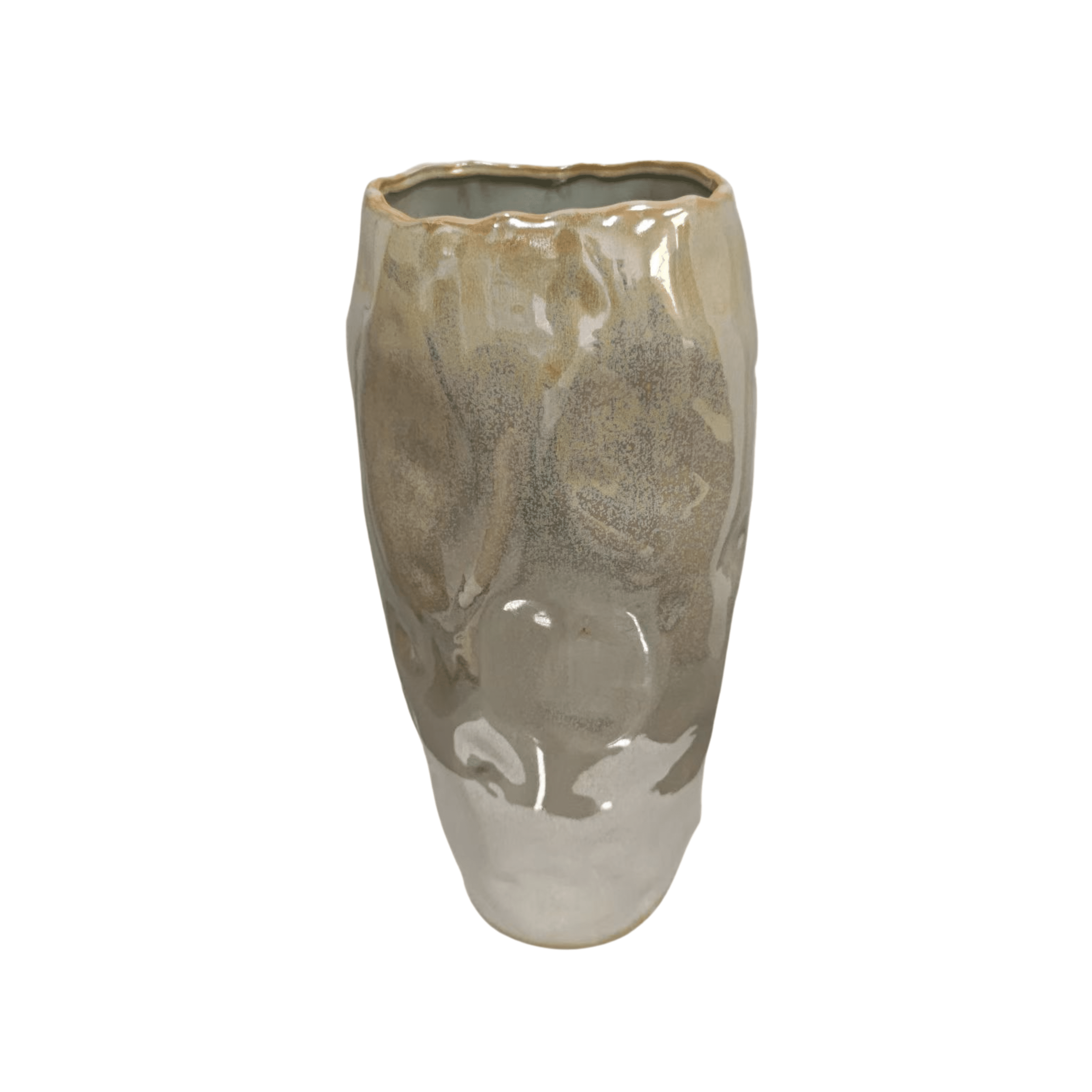 Lucienne Large Pearlescent Abstract Decorative Vase Accessories