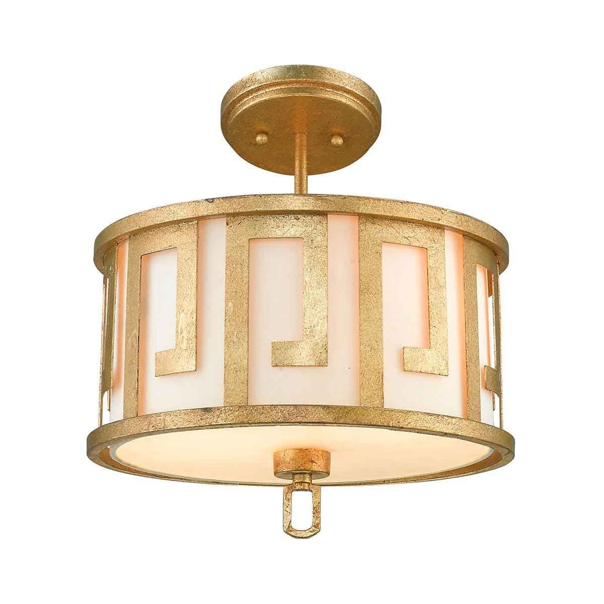 Margot Gold Medium Height Adjustable Pendant Ceiling Light Lighting