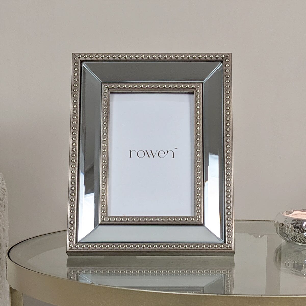 Marina Gold & Mirrored Photo Frame - 4x6" Accessories