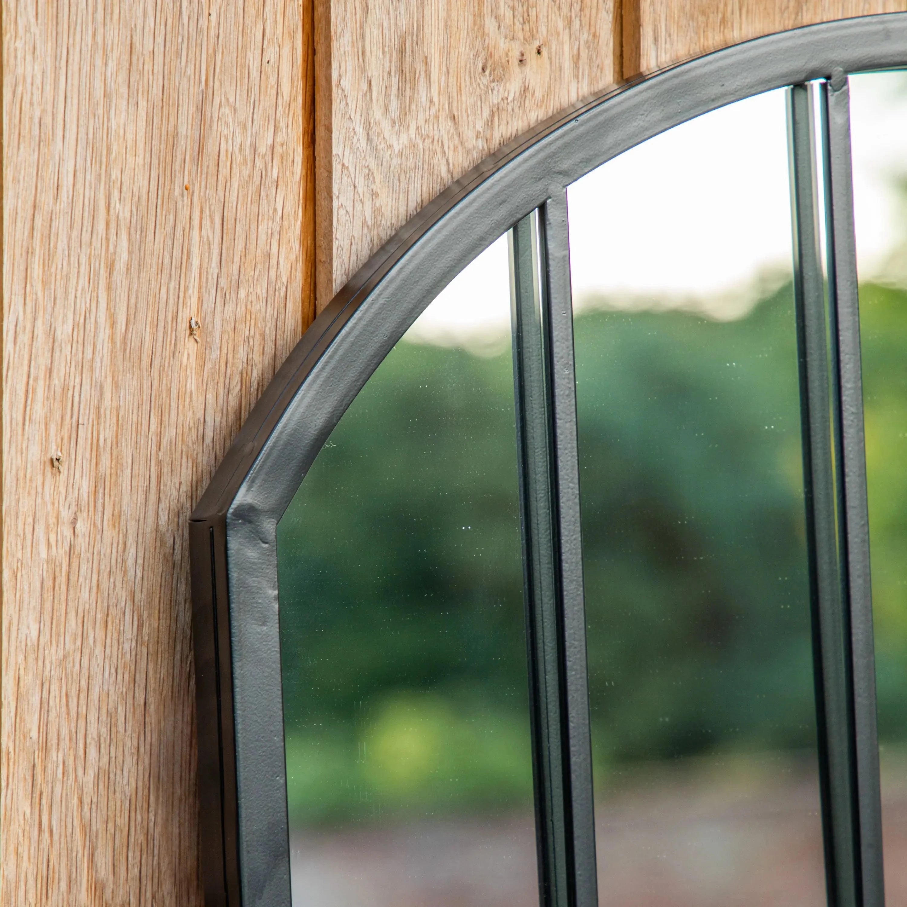 Martic Black Outdoor Mirror Outdoor