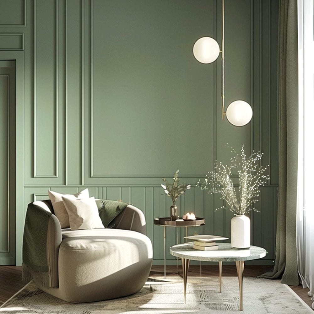 Matcha Sorbet Green Walls & Ceilings Washable Flat Matt Paint - 2.5L Home Improvement