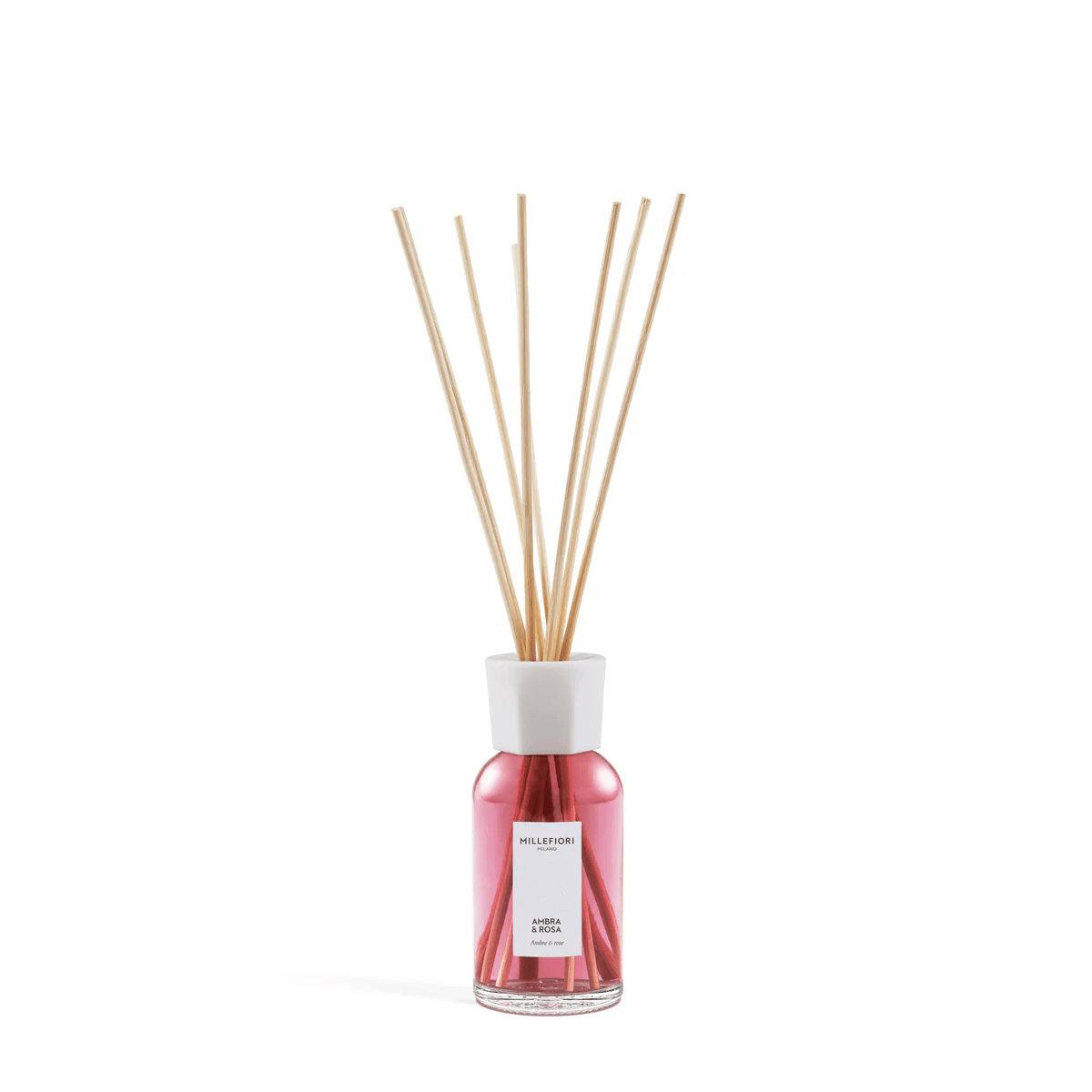 Millefiori Ambra & Rosa Fragrance 100ml Diffuser