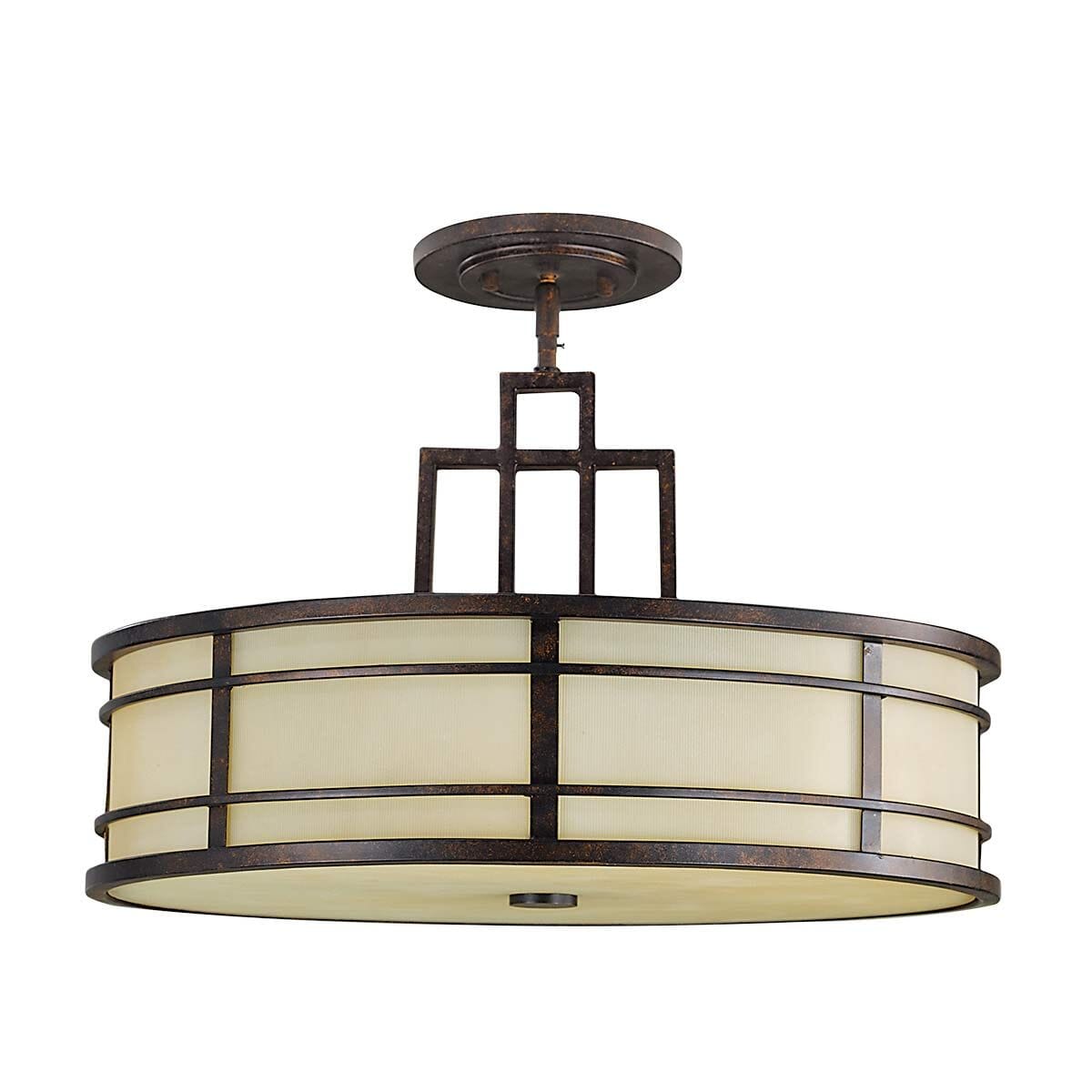 Millie Bronze 3 Light Pendant Ceiling Light Lighting