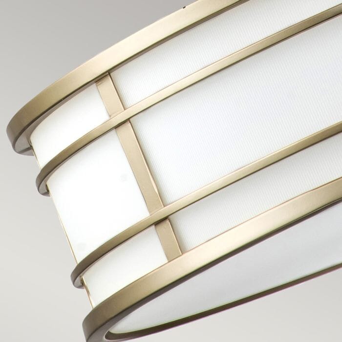 Millie Painted Brass 3 Light Pendant Ceiling Light Lighting