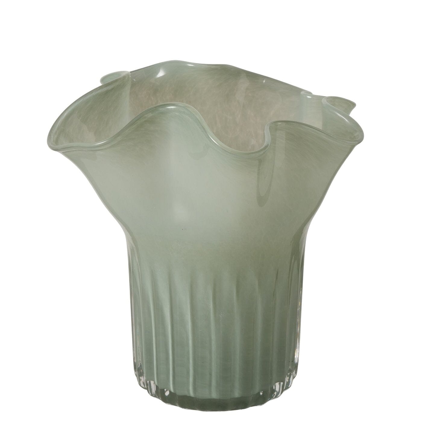 Moss Light Green Glass Decorative Vase Accessories
