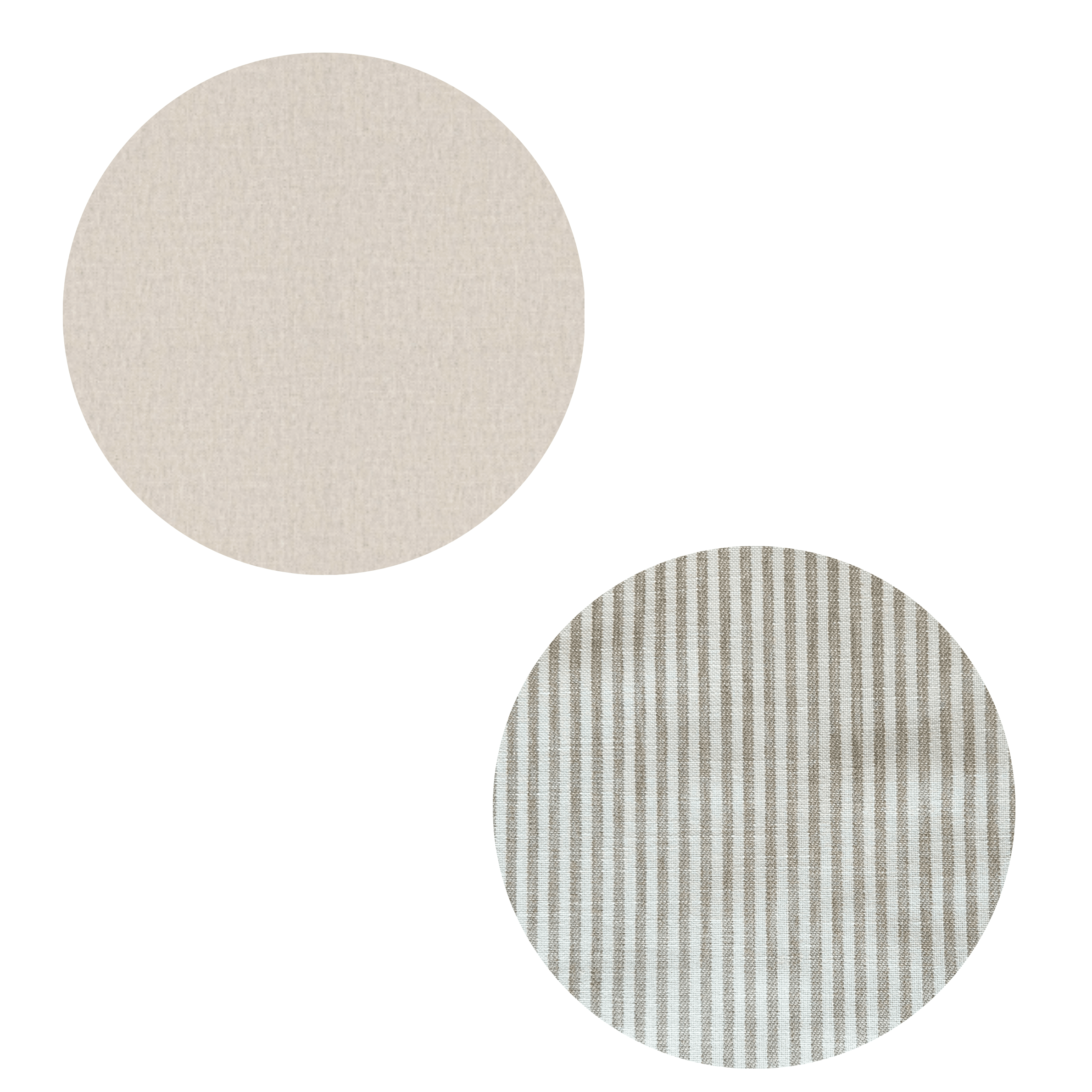 Natural Woven & Natural Stripe Fabric Samples
