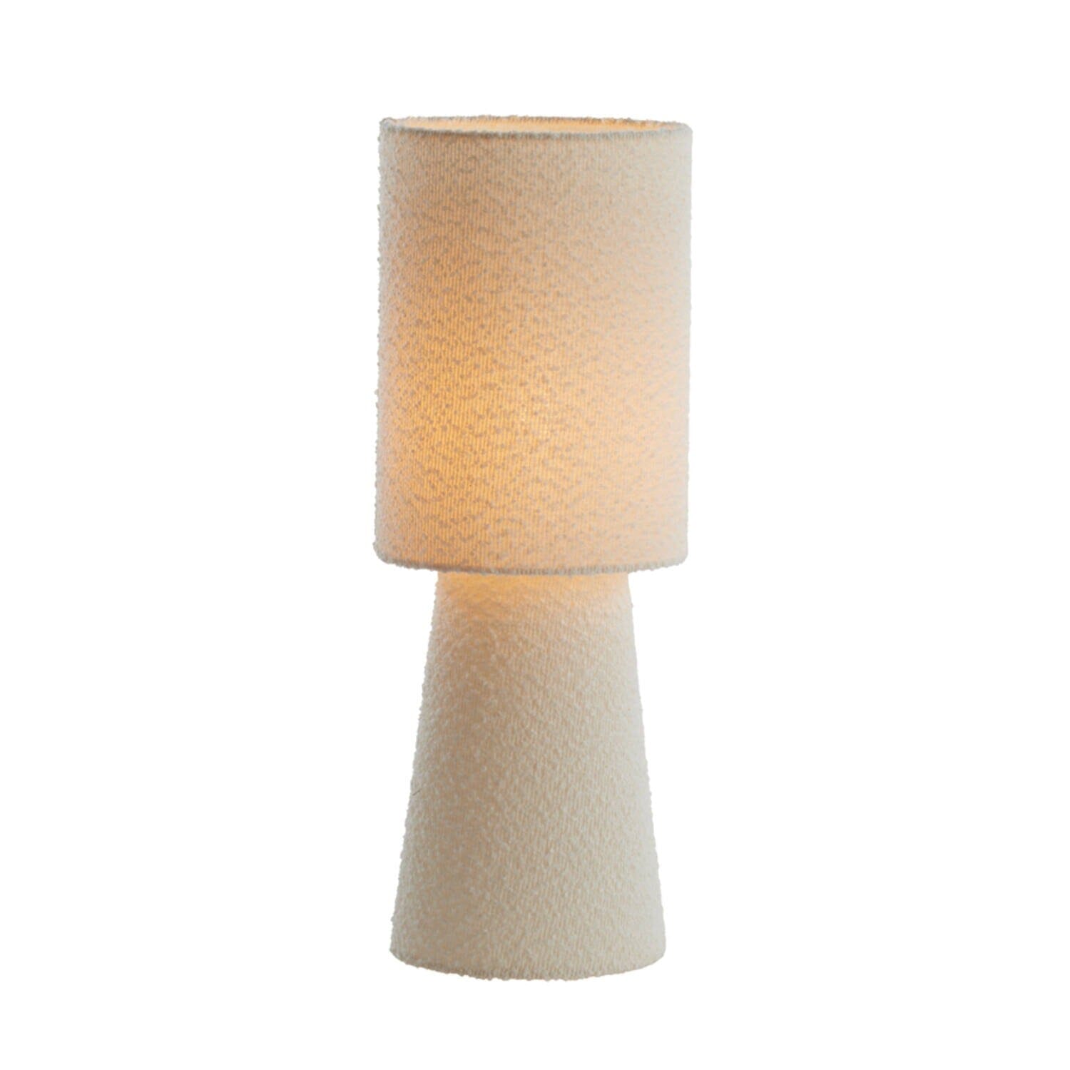 Nellie Cream Boucle Table Lamp Lighting