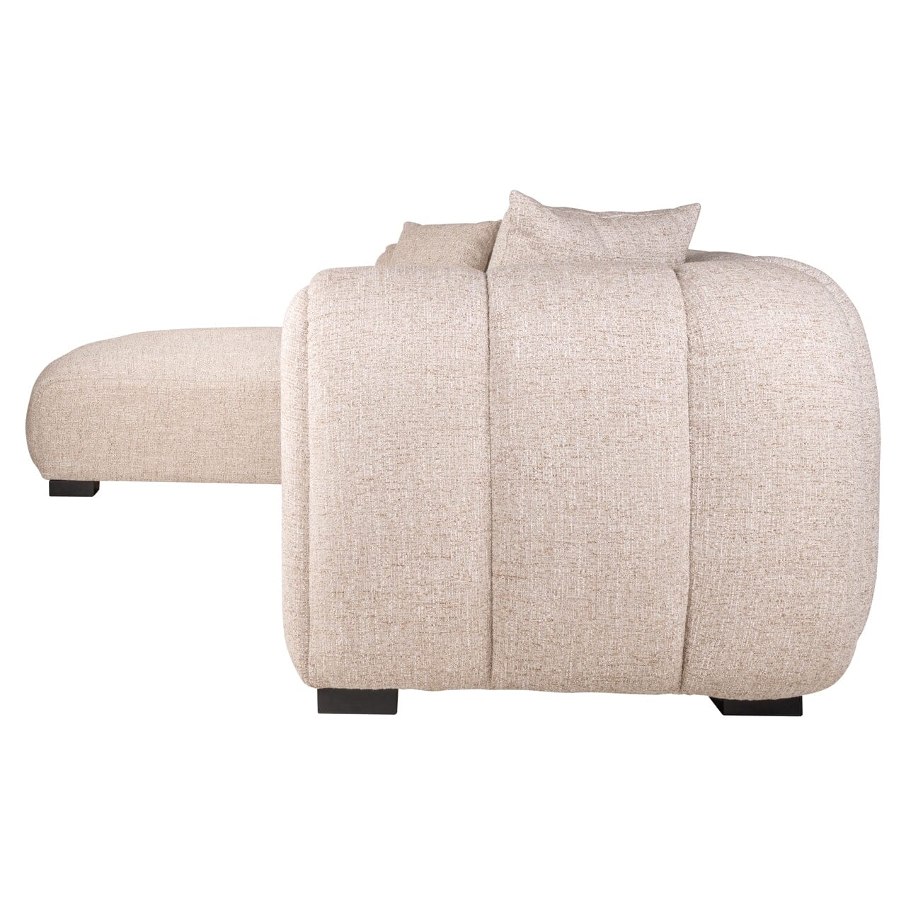 Neo Cream Tweed Left Hand Facing Chaise End Sofa Sofa