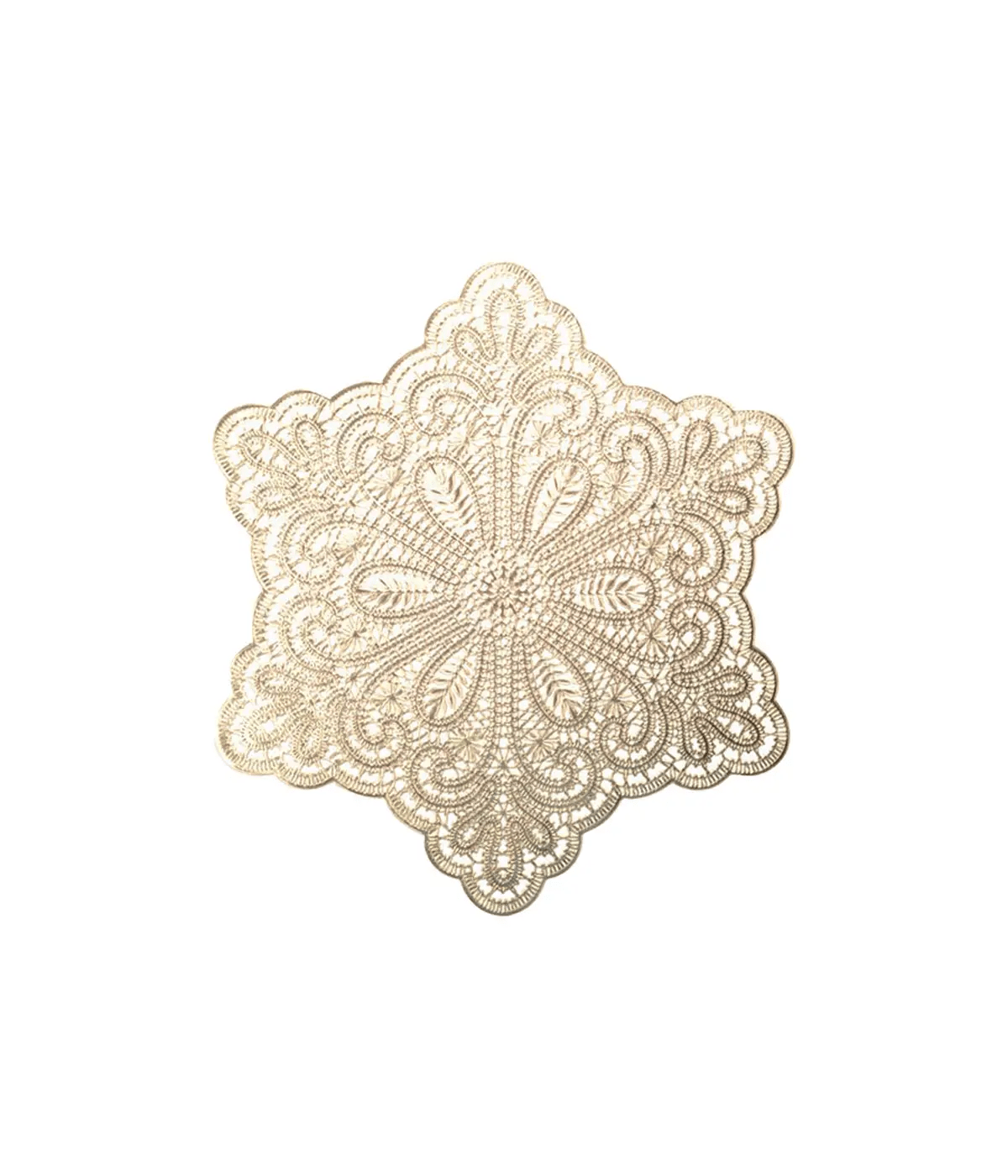 Noella Gold Snowflake Placemat Accessories