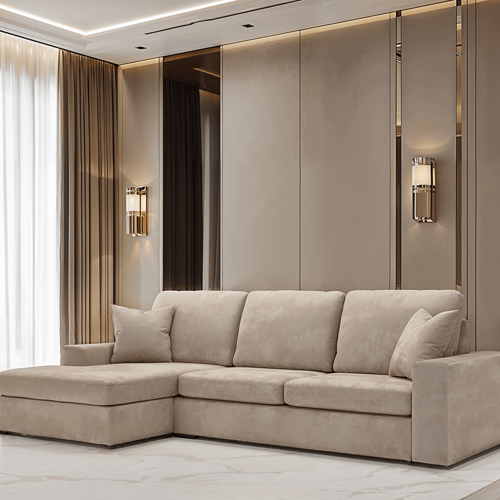 Olivia Premium Mink Sofa Range without Studs MTO Sofa