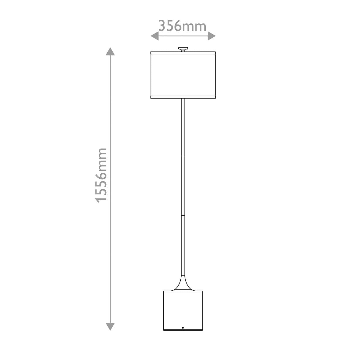 Ophir Gold Base Floor Lamp Lighting