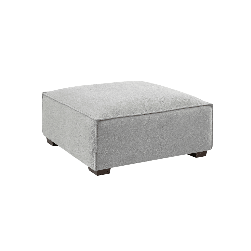 Ottilie Pebble Boucle Footstool Sofa