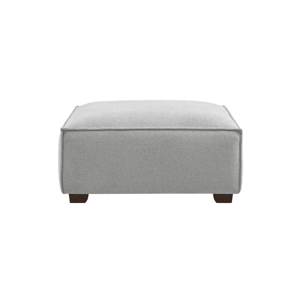 Ottilie Pebble Boucle Footstool Sofa