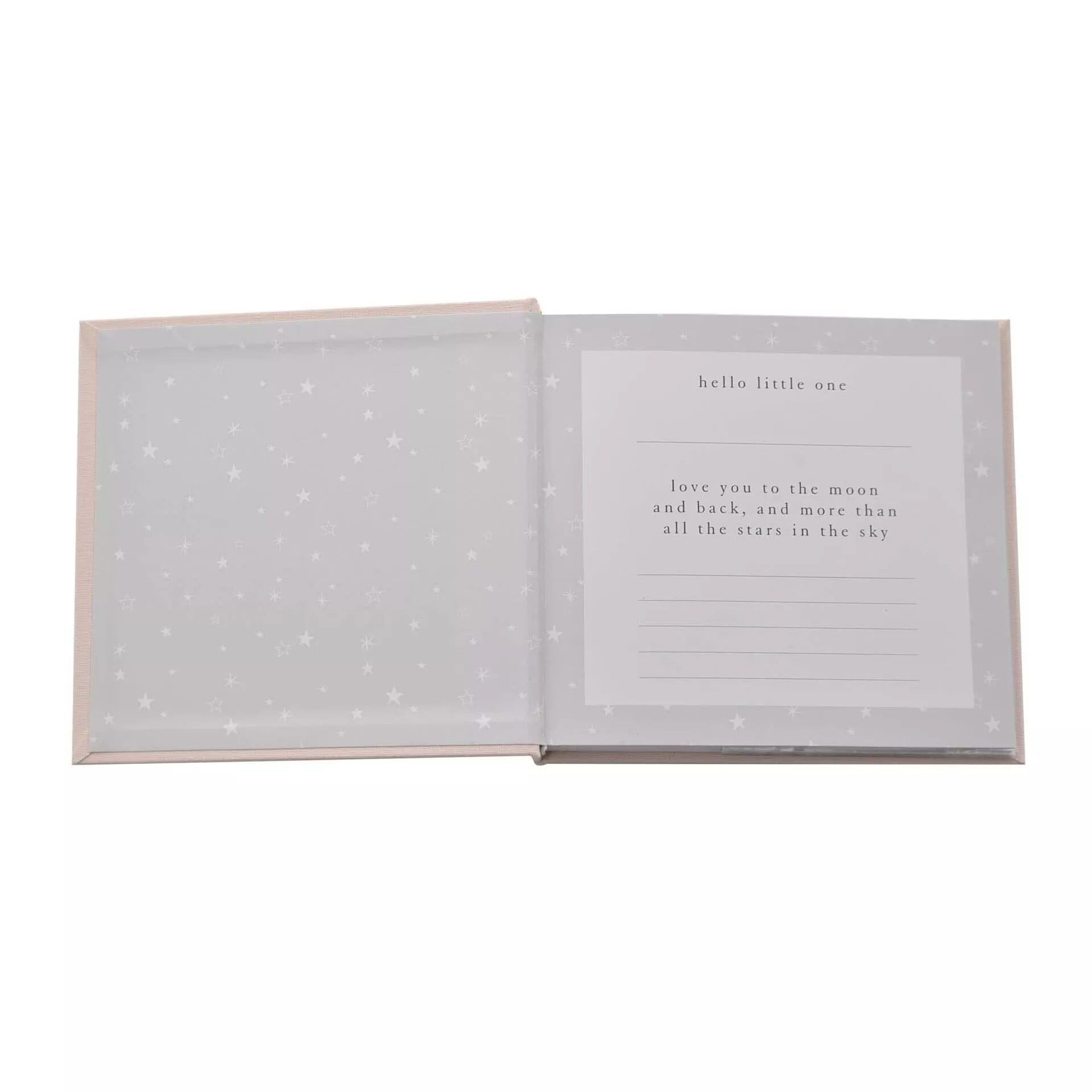Pink & Gold 'Little Lady' Photo Album Nursery