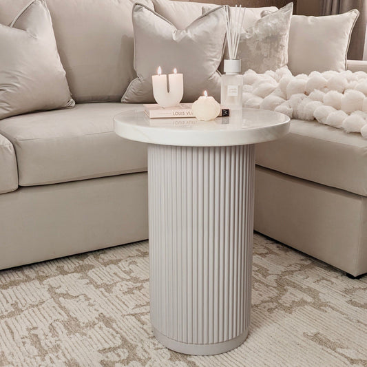 Portobello Marble Side Table Furniture