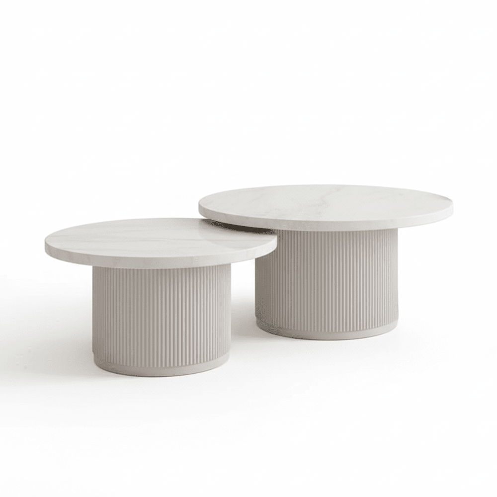 Portobello Medium Marble Coffee Table Furniture