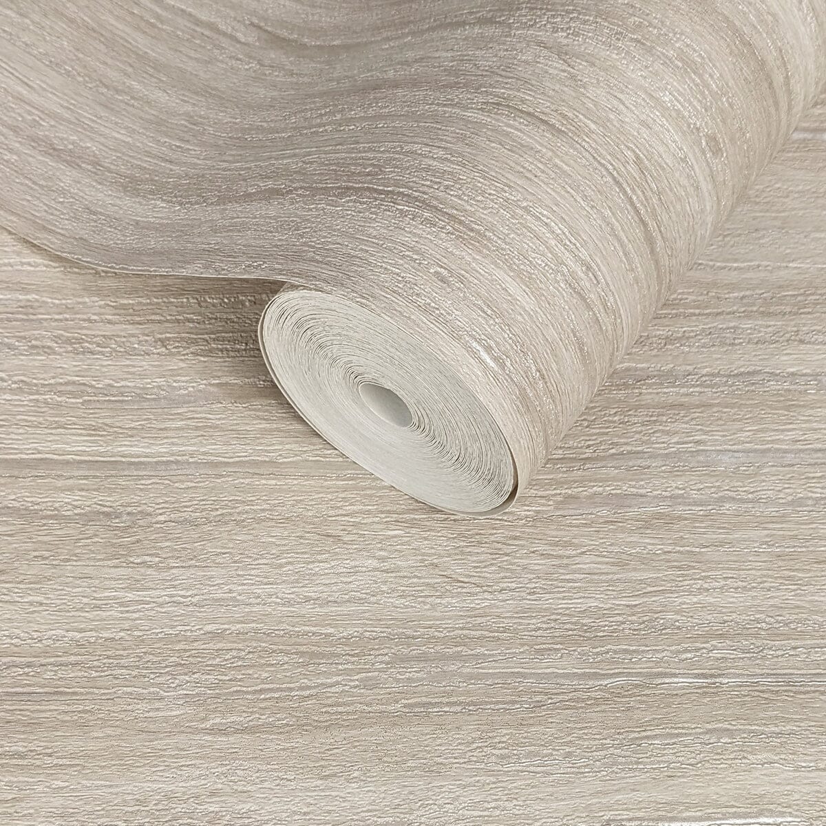 Rhea Metallic Beige & Champagne Textured Wallpaper Home Improvement