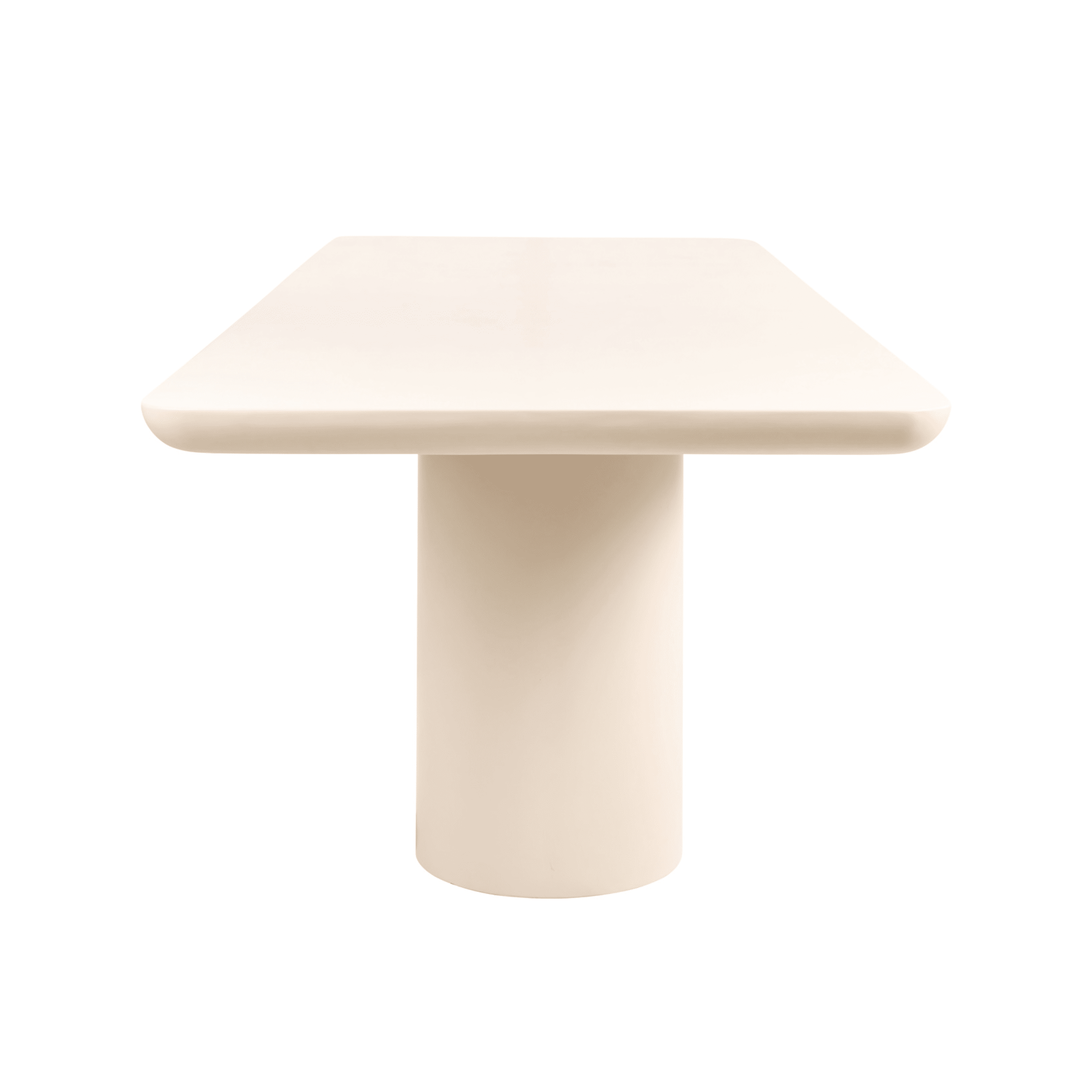 Riom Concrete Rectangular Outdoor Dining Table Outdoor
