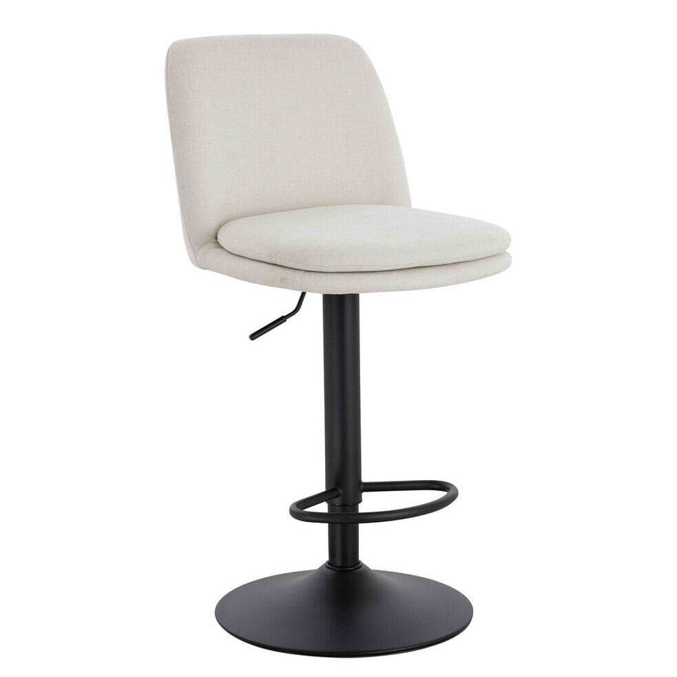 Roux Cream Textured Bar Chairs - Set of 2 Furniture