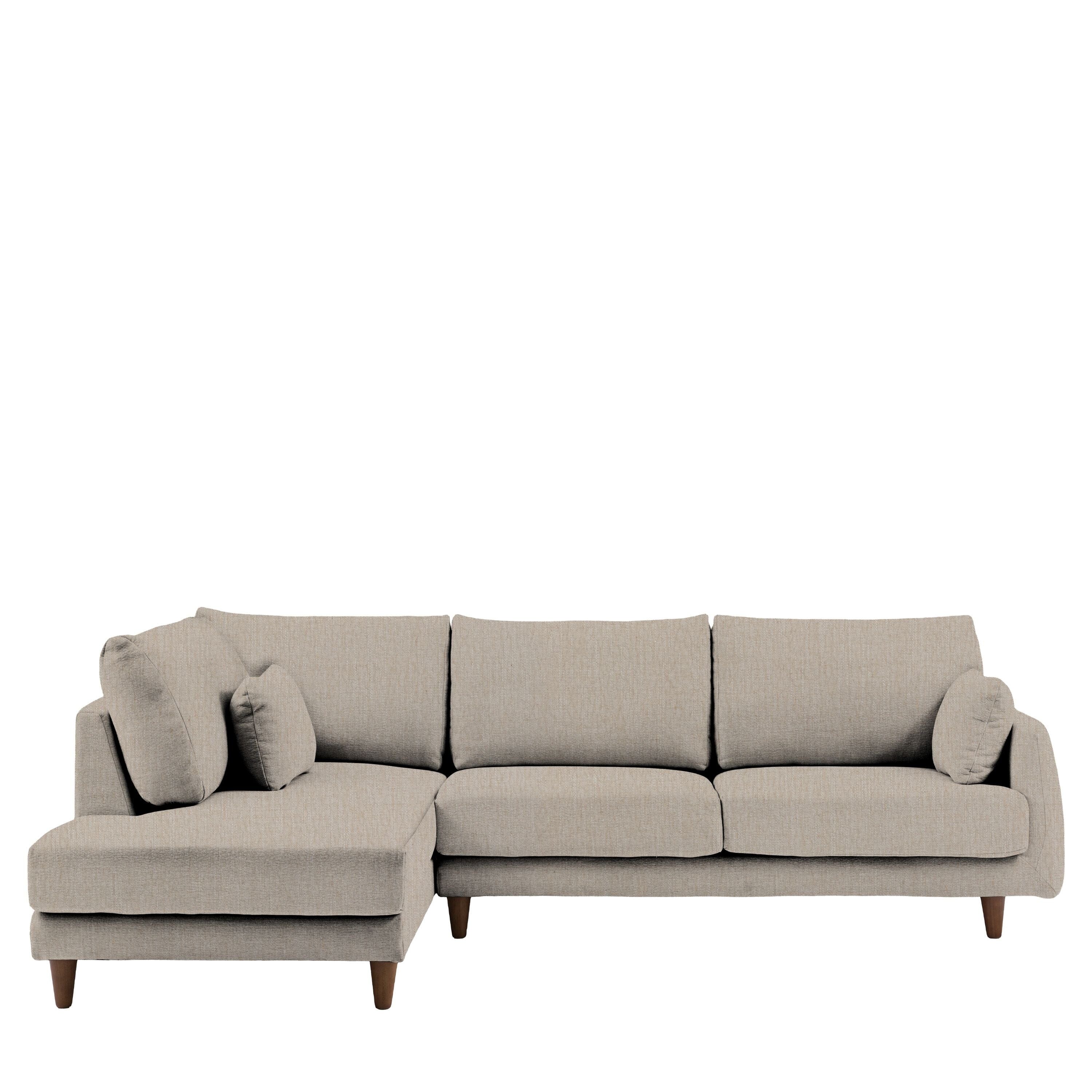 Solace Oatmeal Left Hand Facing Chaise End Sofa Sofa