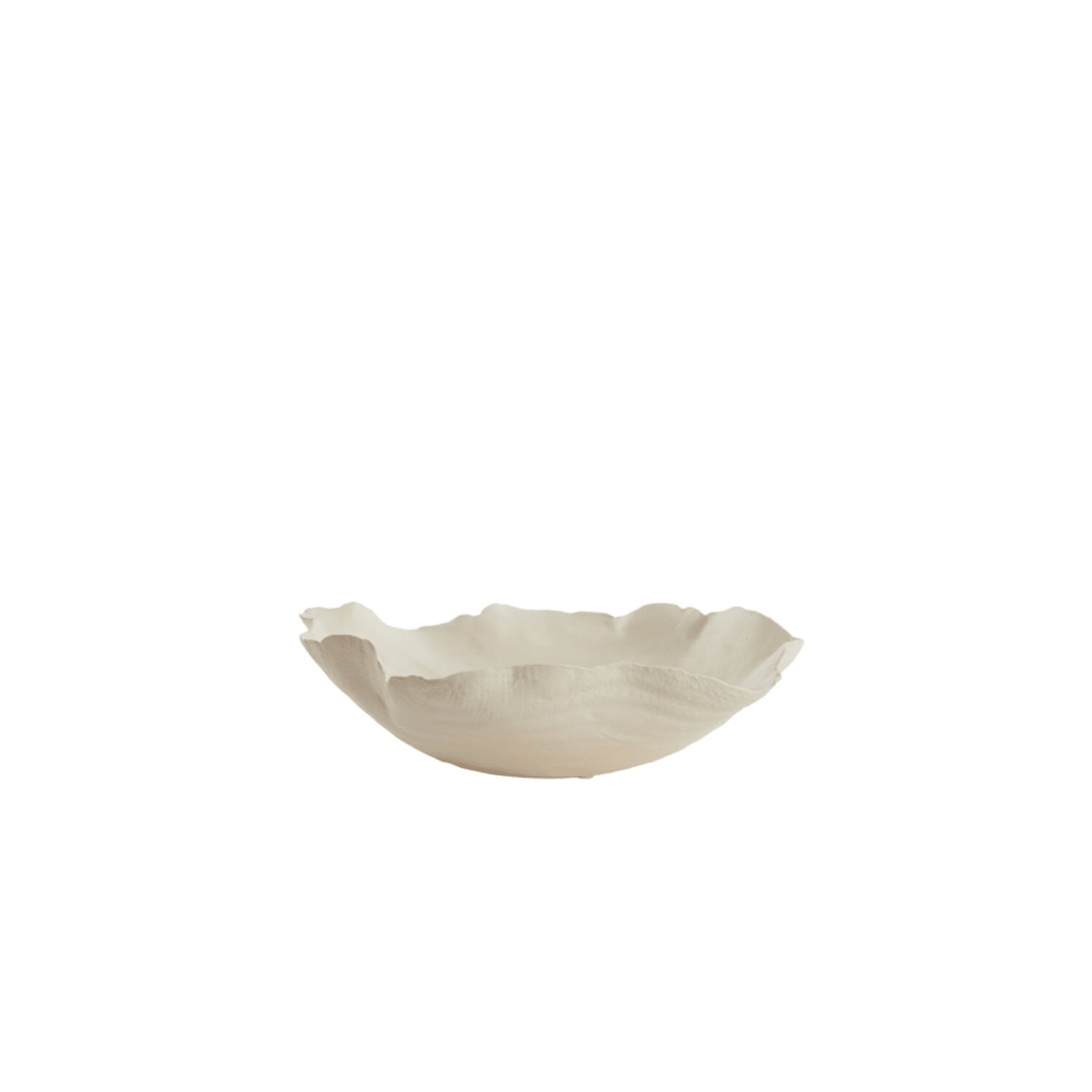 Sophie Cream Ceramic Abstract Decorative Dish Accessories