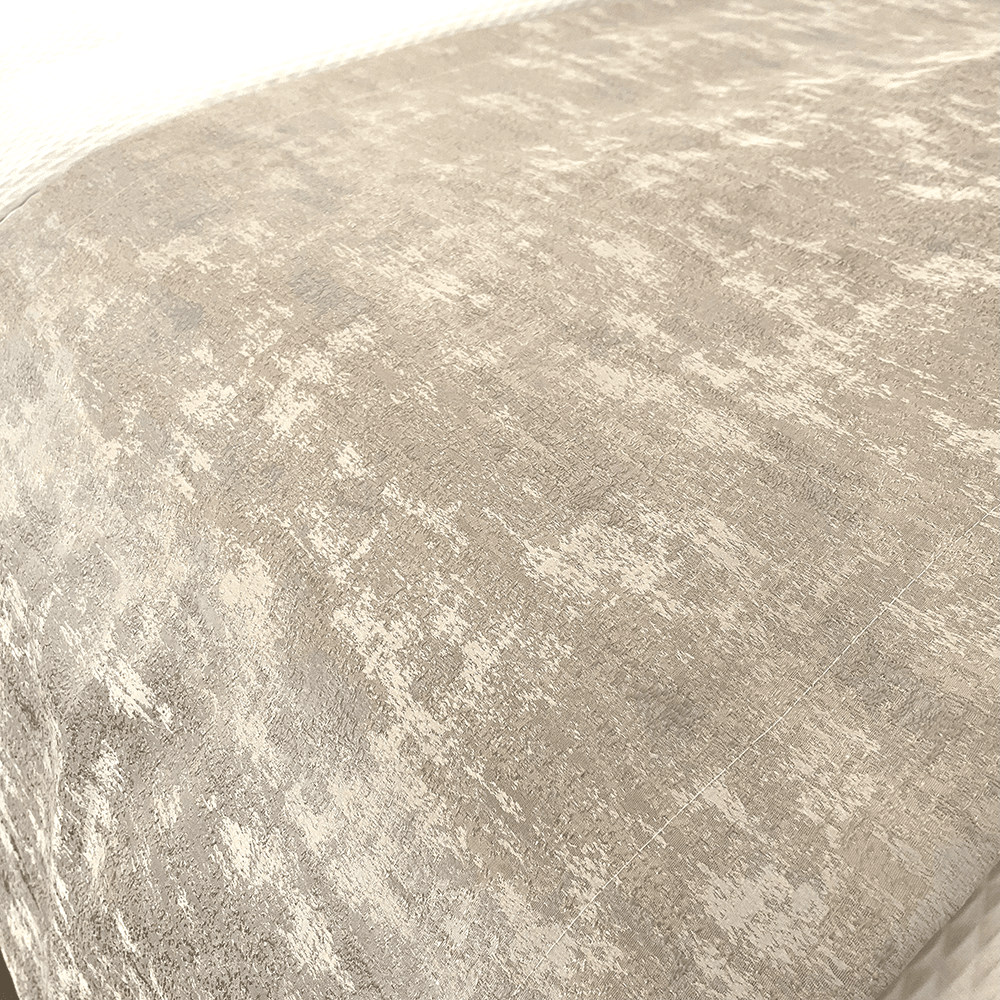 Tiana Cream & Gold Abstract Print Bed Runner Textiles