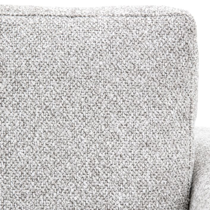 Tilly Grey Textured Buttoned Back Armchair Furniture