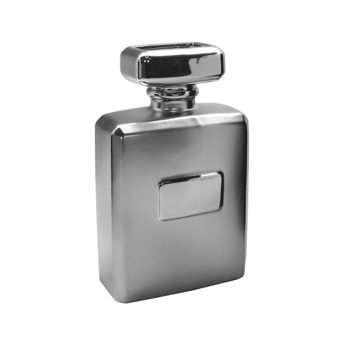 Tilly Silver Perfume Bottle Decorative Vase Accessories