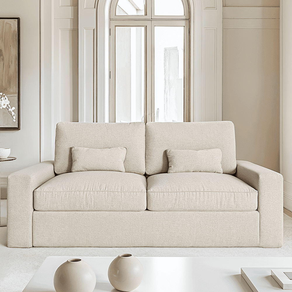 Tribeca Ash Greige 3 Seater Sofa Sofa
