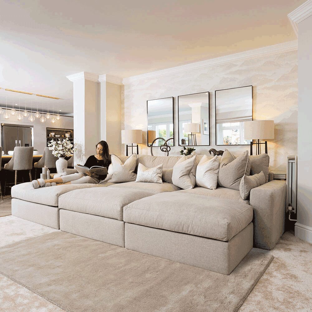 Tribeca Ash Greige Sofa Range MTO Sofa