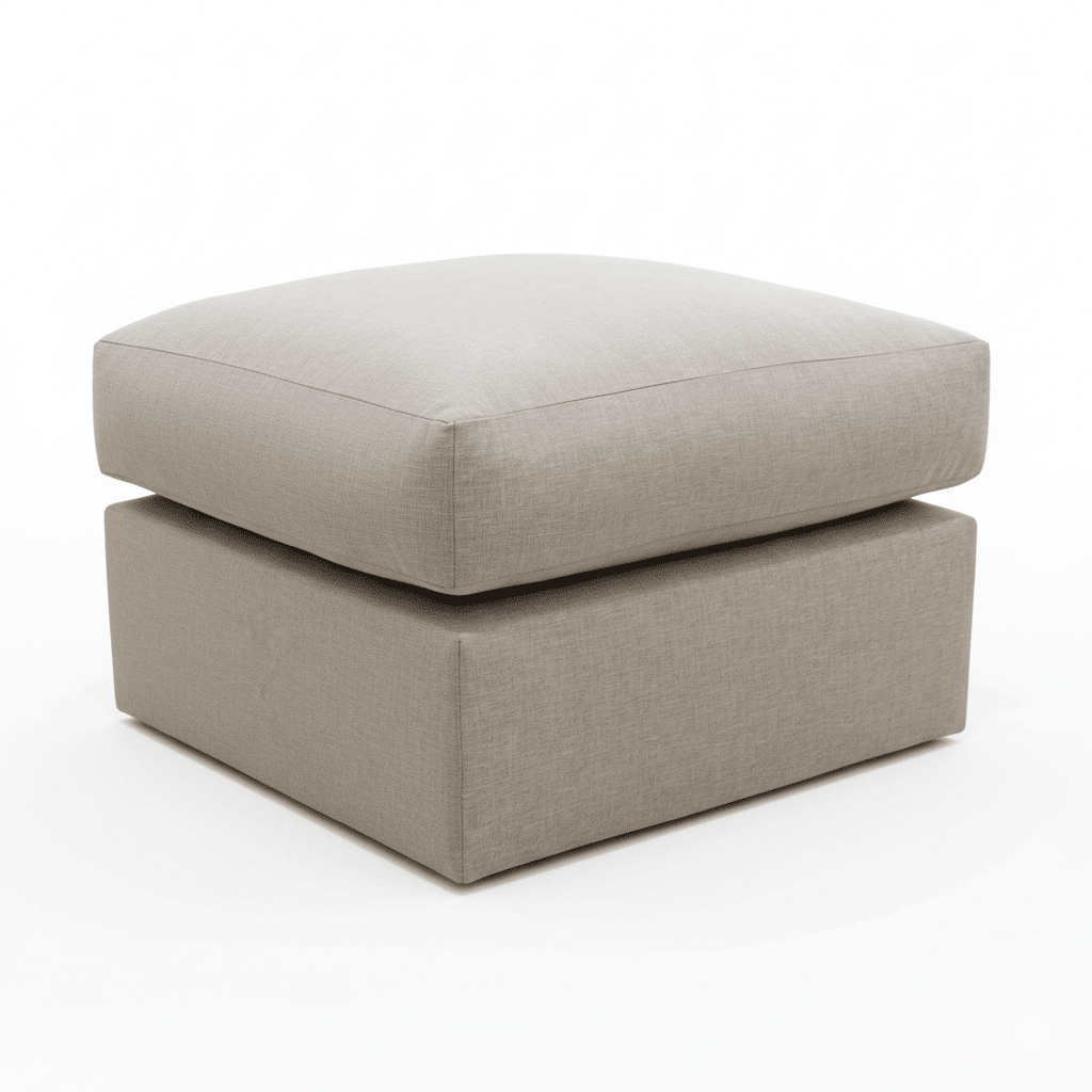 Tribeca Warm Grey Medium Footstool Sofa