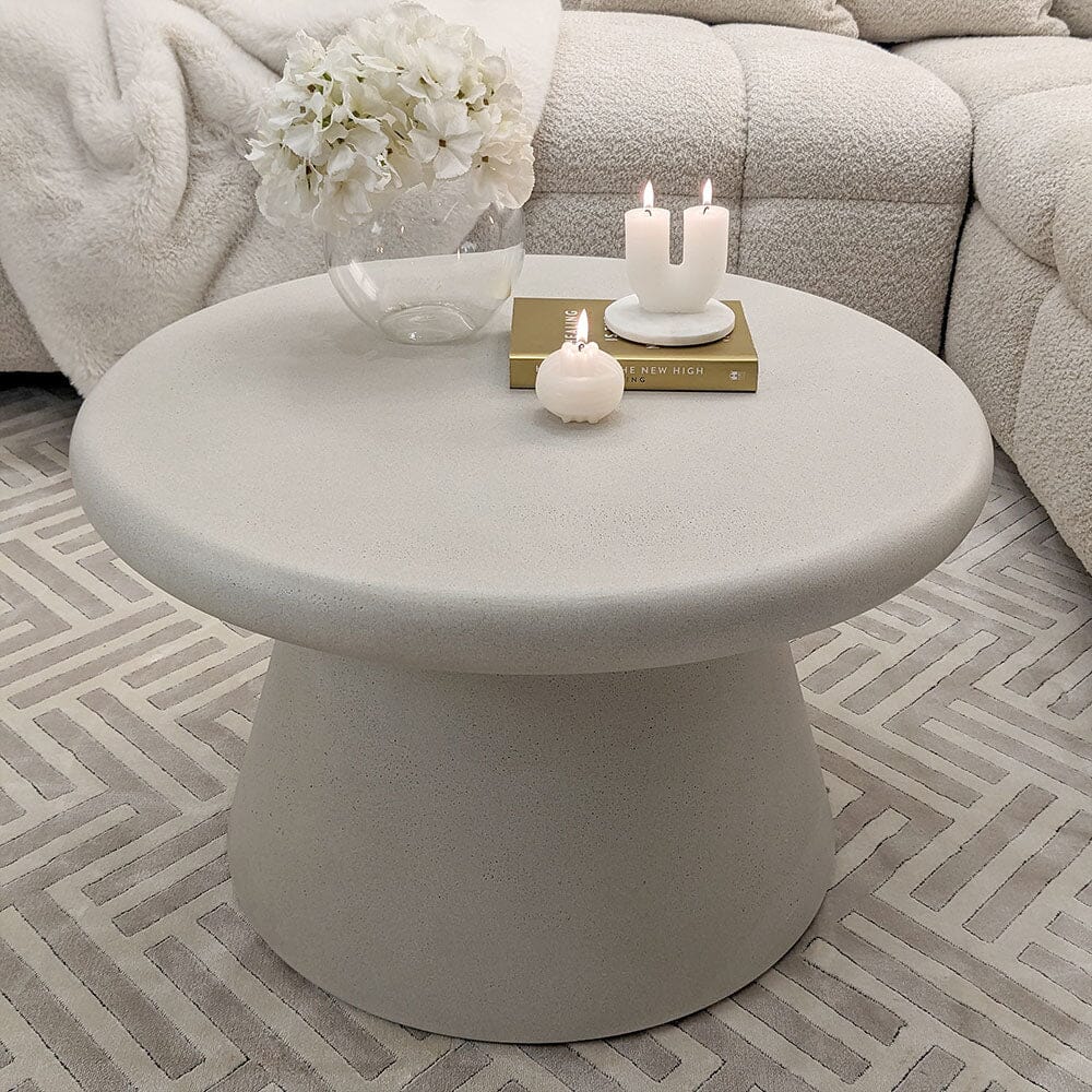 Tuscany Stone Round Coffee Table Furniture