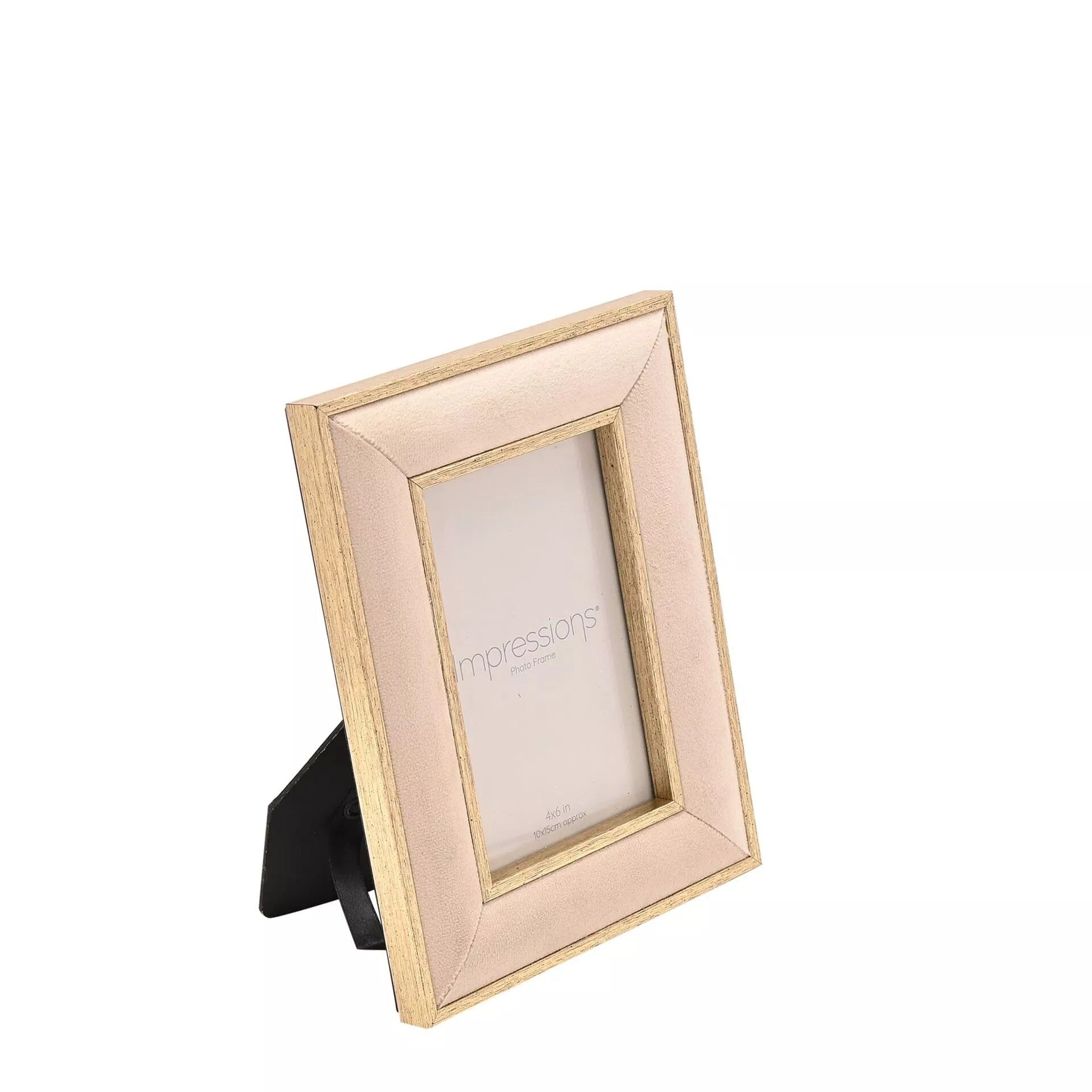 Vianne Cream Velvet & Gold Photo Frame - 4x6" Accessories