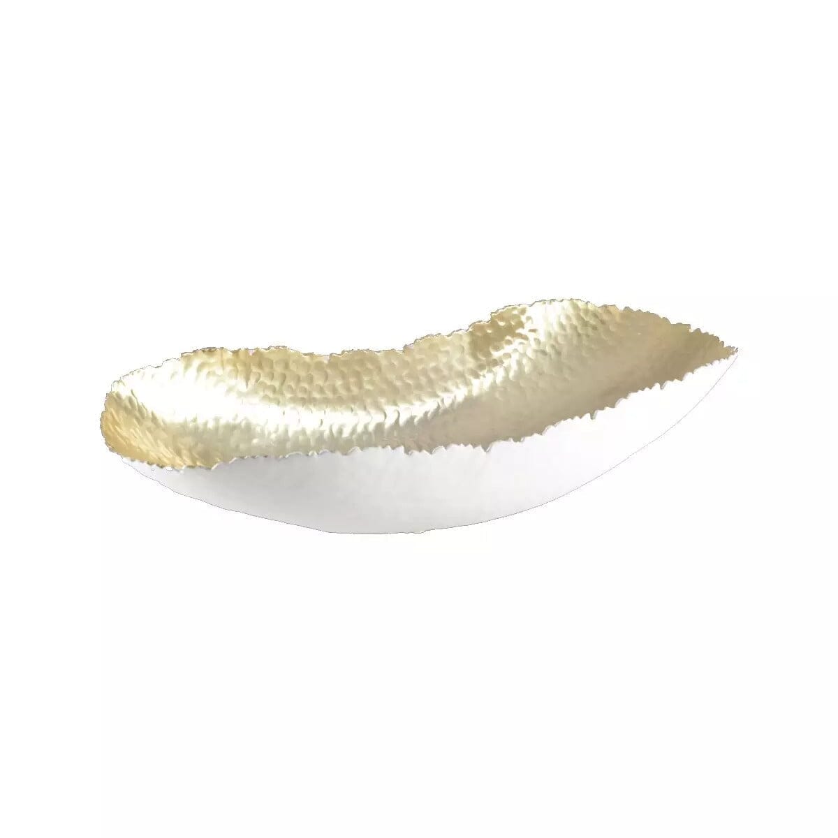 Vielle White & Gold Decorative Dish Accessories