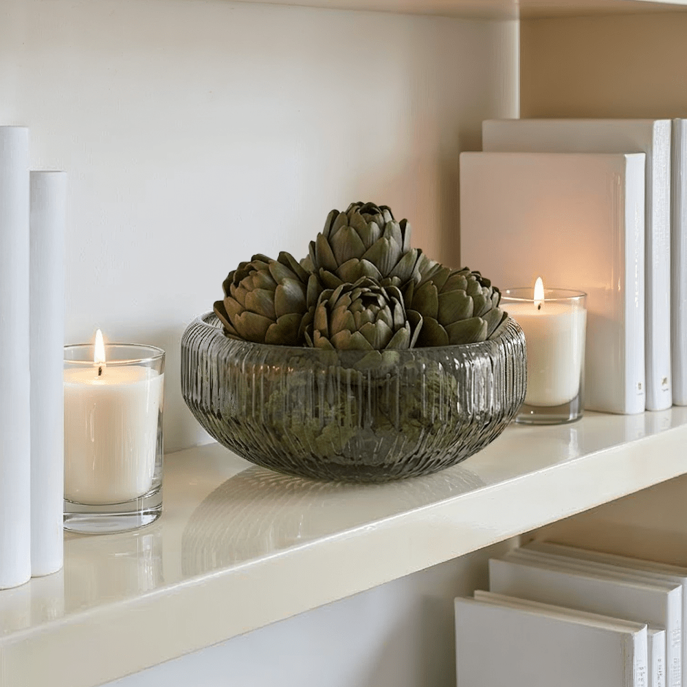 Warwick Green Glass Decorative Bowl Accessories