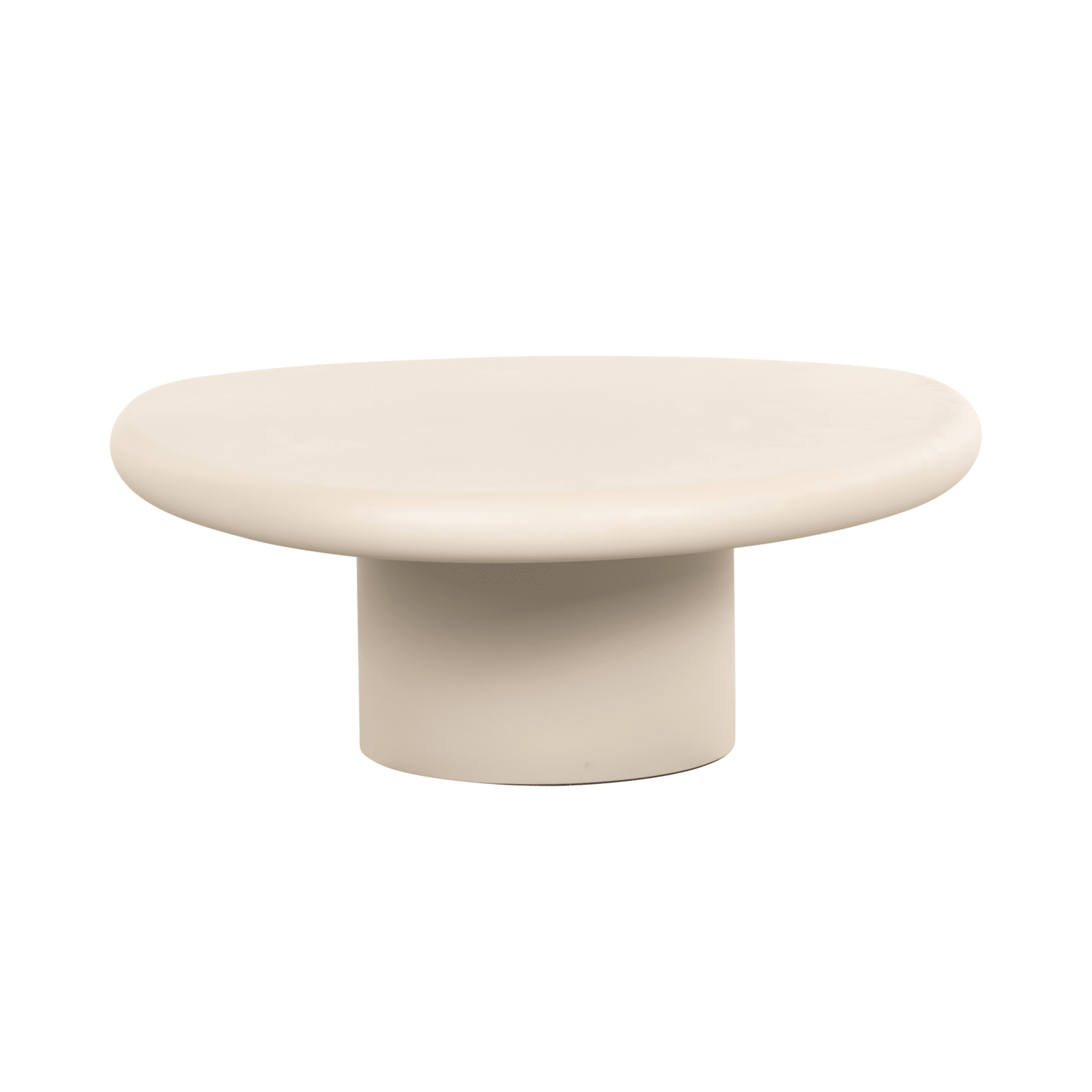 Wellington Beige Oval Coffee Table Furniture