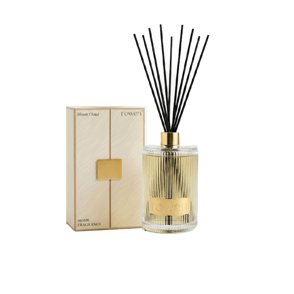XL Bloom Cloud Scented Clear Glass Reed Diffuser Fragrance
